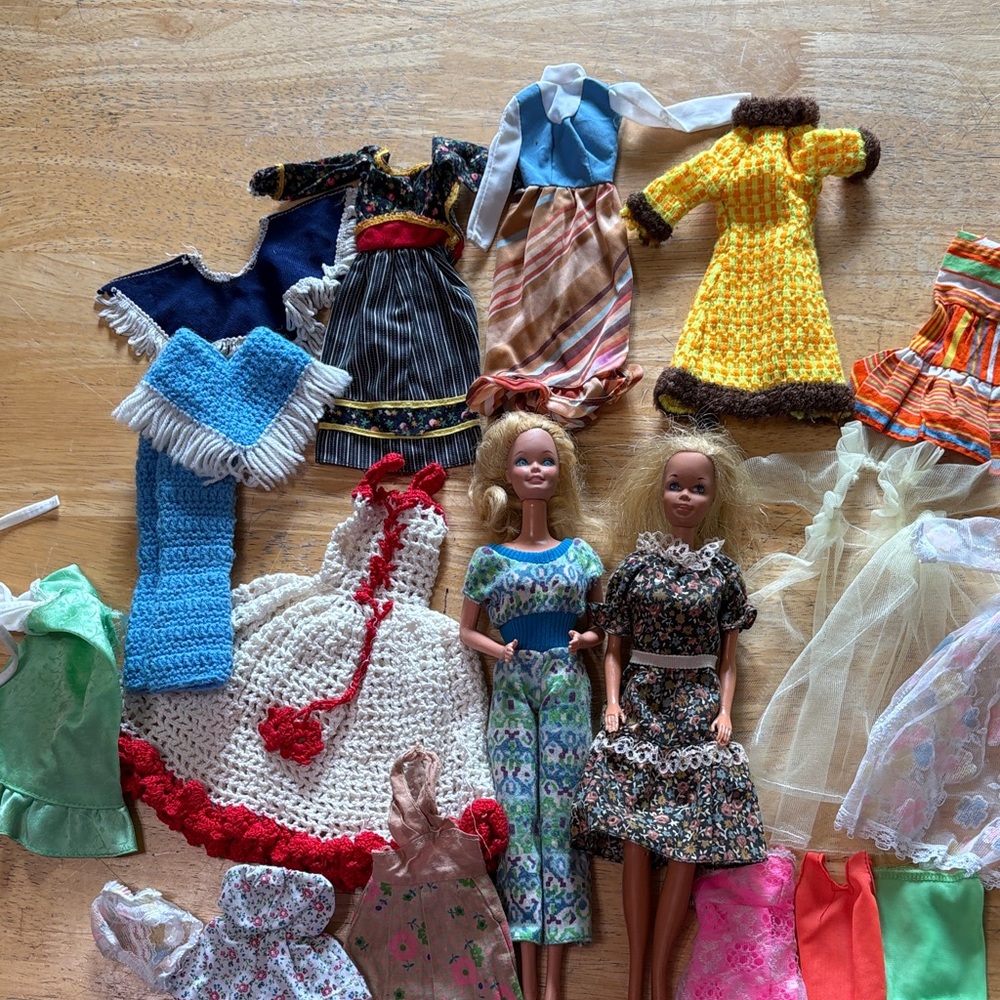 Vintage Barbie Fashion Doll Lot with Assorted clothes
